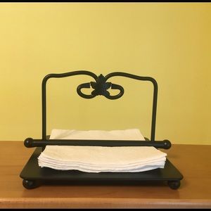 Longaberger Wrought Iron Napkin Holder